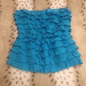 Hollister strapless top